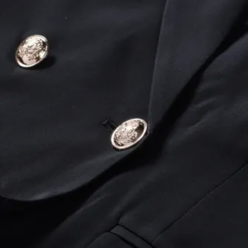 New Black double breasted blazer - Picture 8 of 16